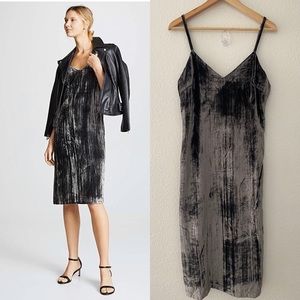 Splendid moonstone velvet cami slip cocktail night out dress size Medium